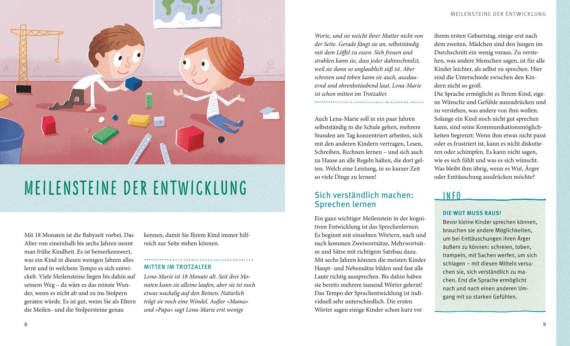 Beispielinhalt (Bild) Gelassen durch die Trotzphase