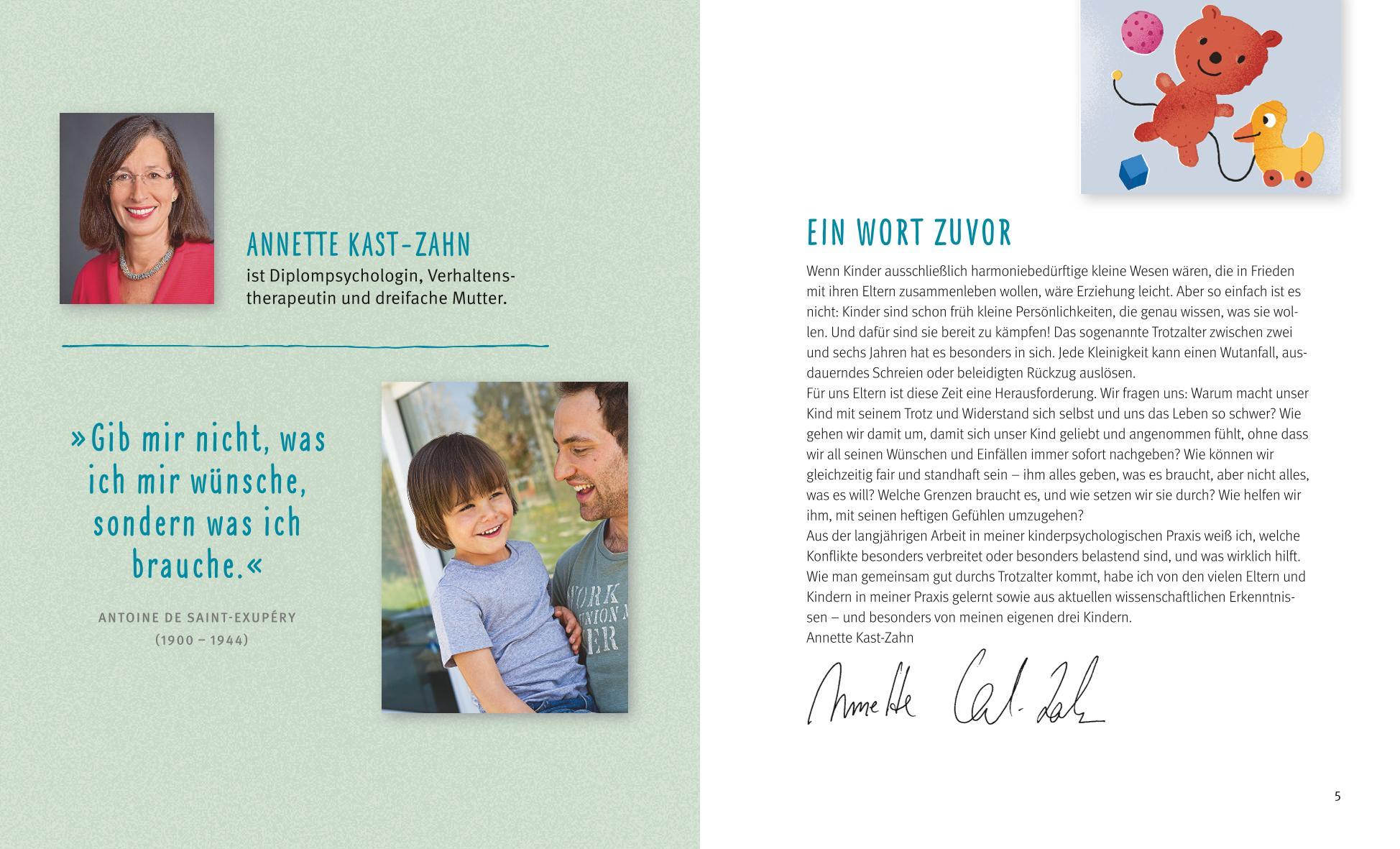 Beispielinhalt (Bild) Gelassen durch die Trotzphase