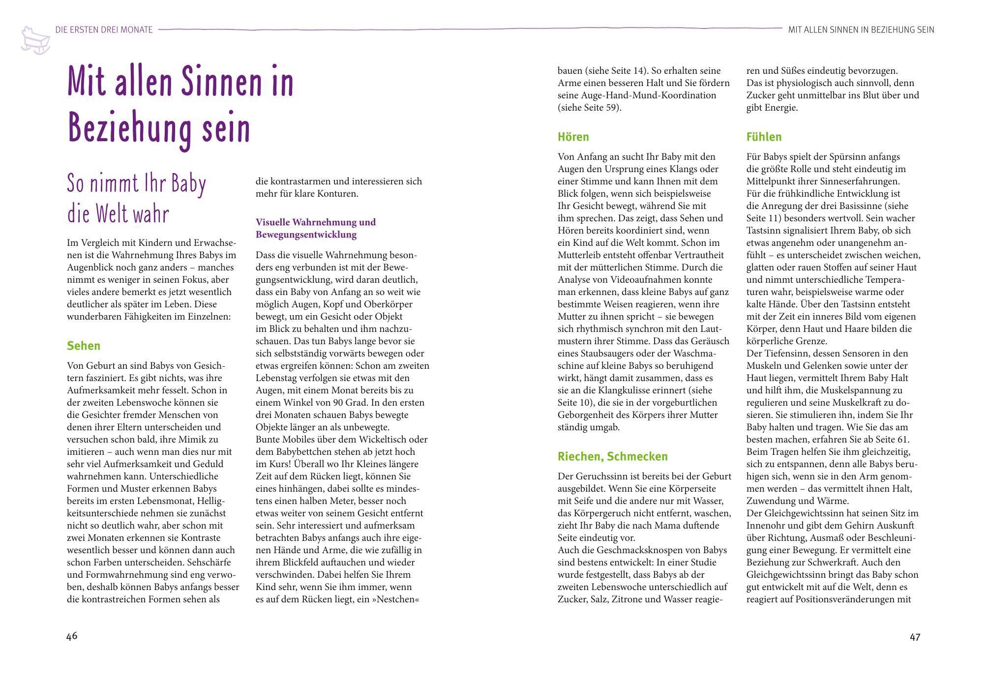 Beispielinhalt (Bild) Babys erstes Jahr