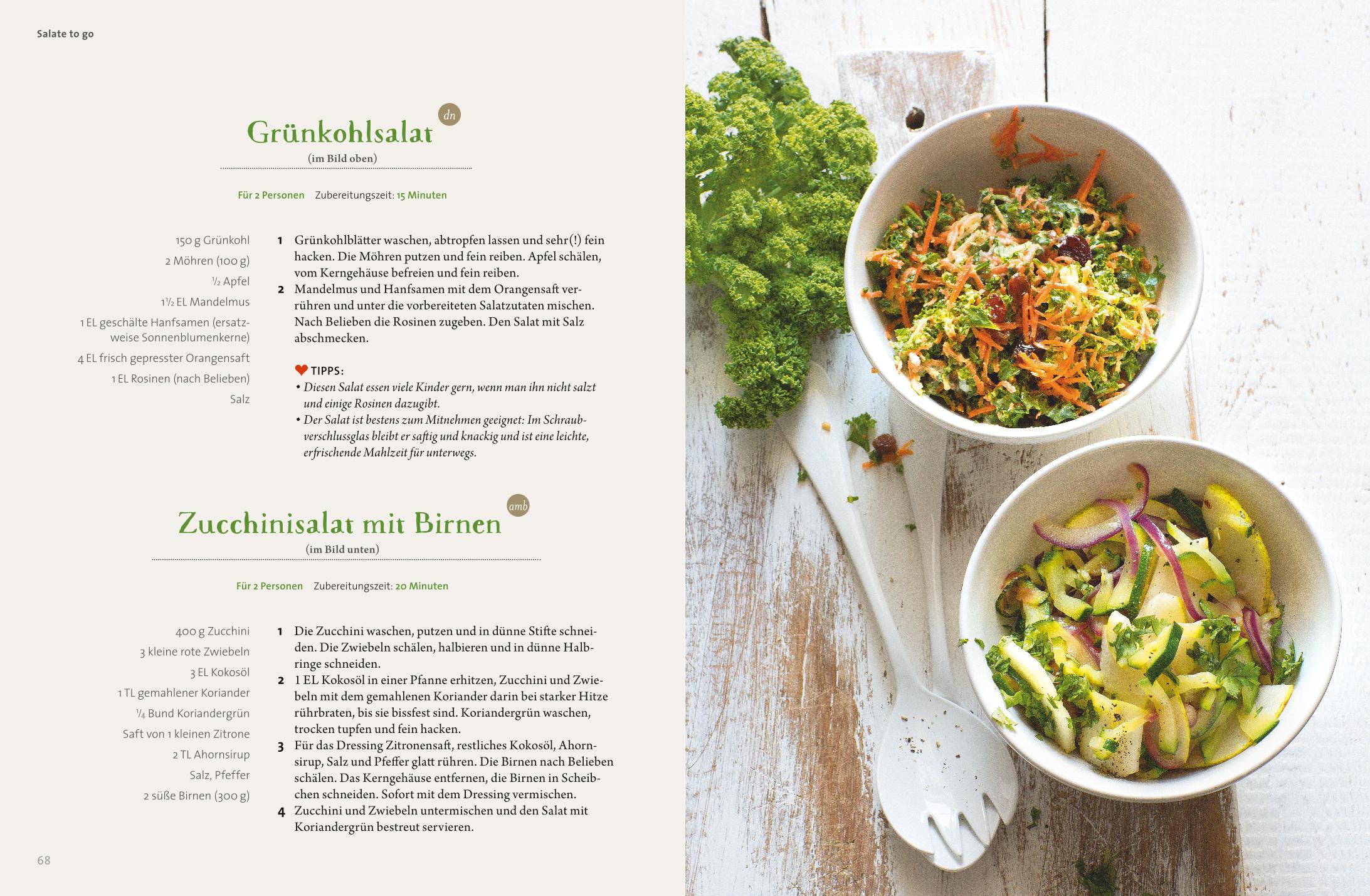 Beispielinhalt (Bild) Peace Food - Vegan einfach schnell