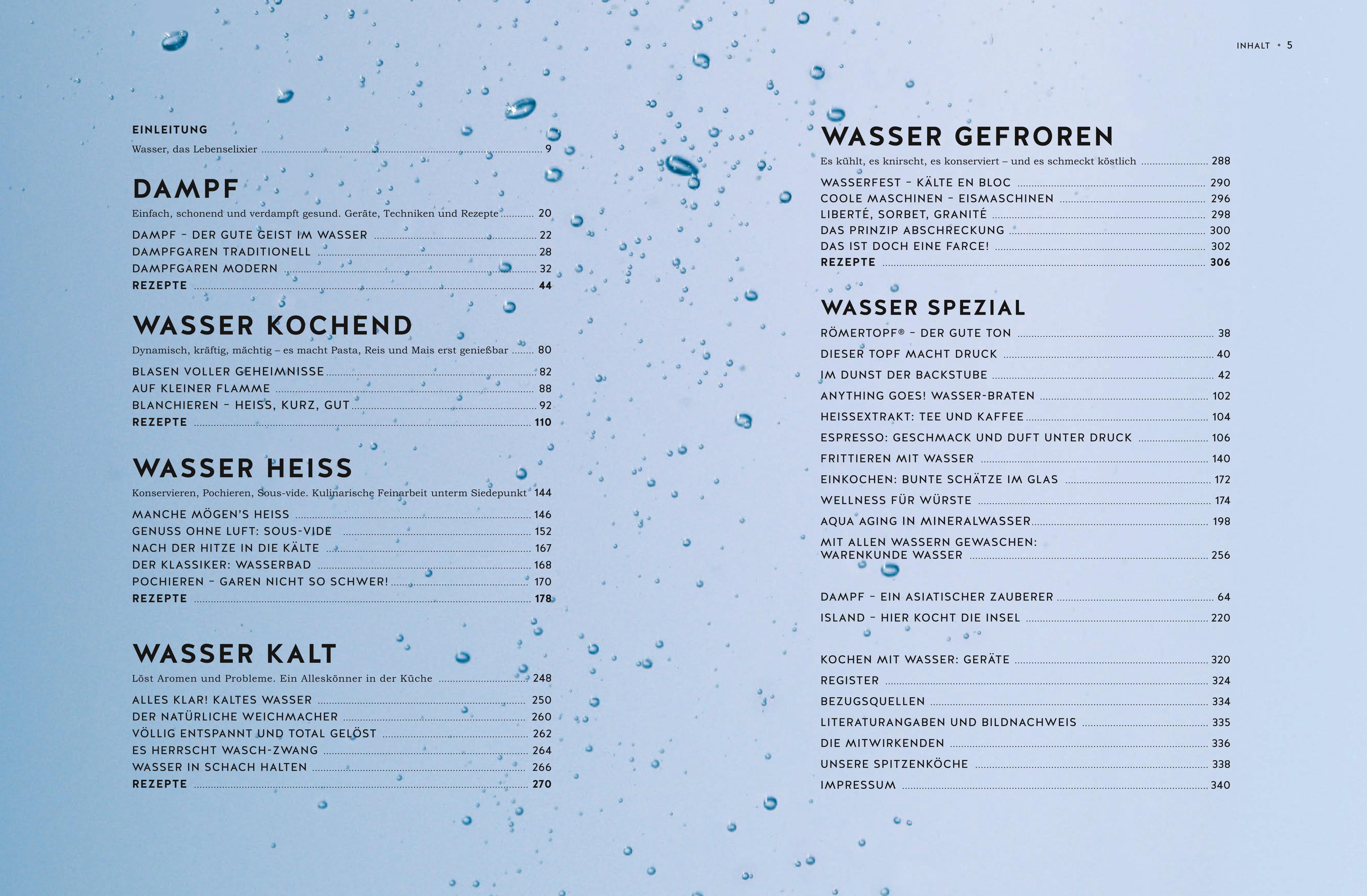 Beispielinhalt (Bild) Dämpfen und Sous-vide