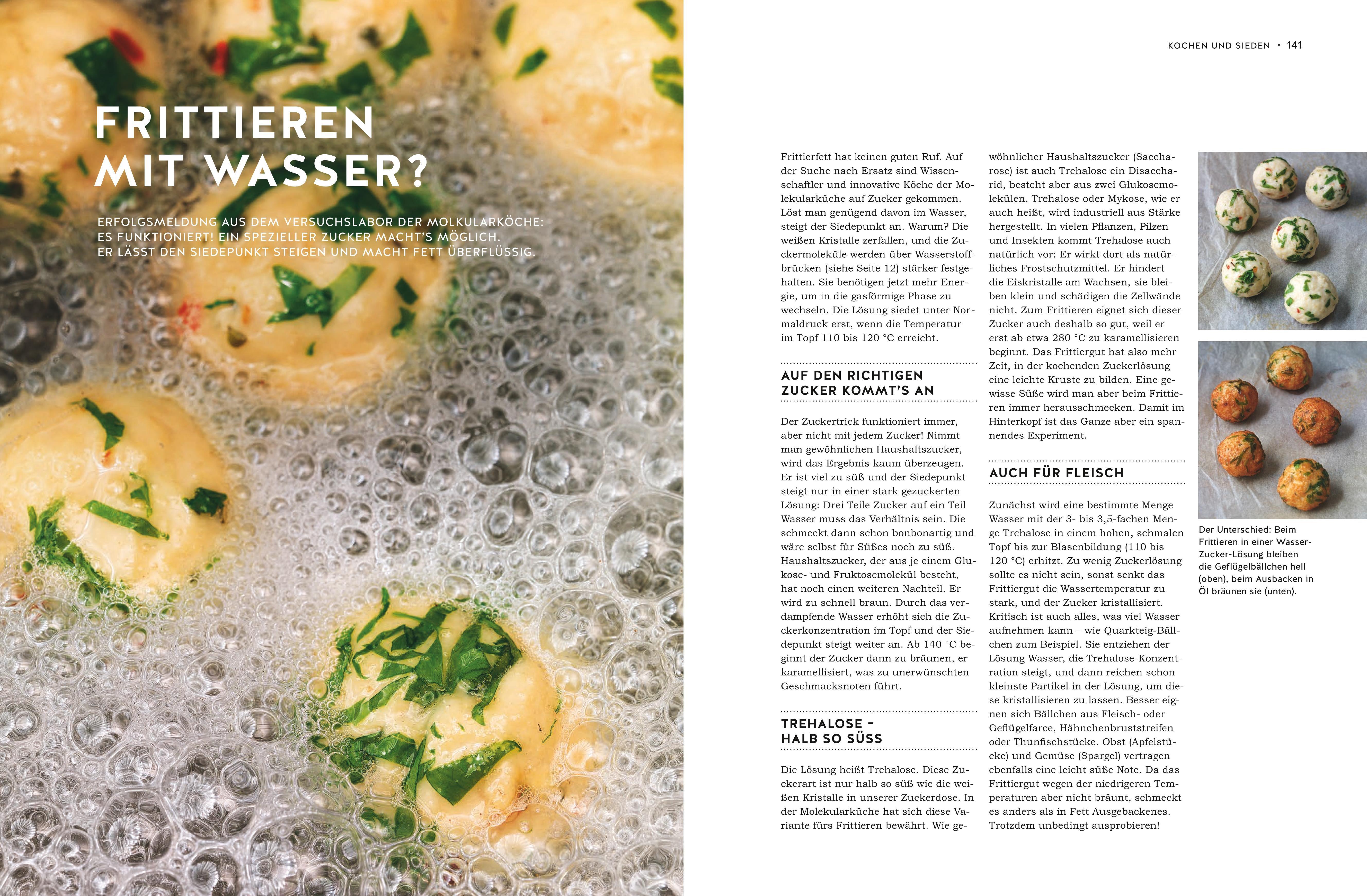 Beispielinhalt (Bild) Dämpfen und Sous-vide