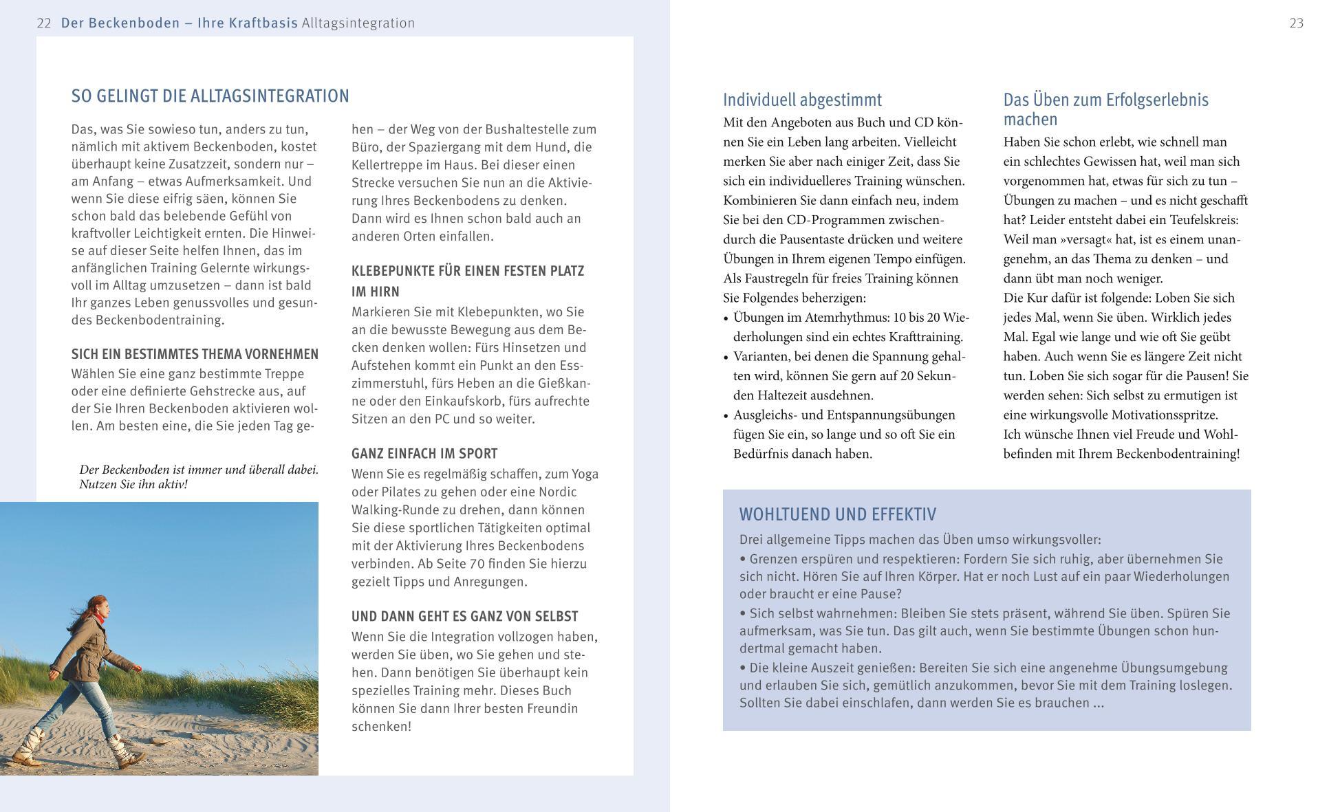 Beispielinhalt (Bild) Beckenboden-Training (mit CD)