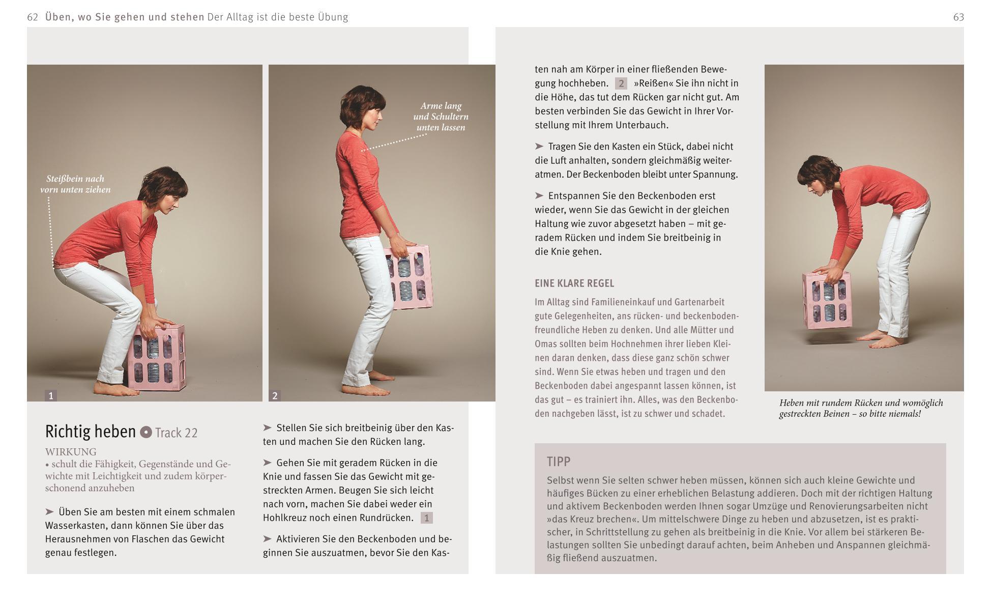 Beispielinhalt (Bild) Beckenboden-Training (mit CD)