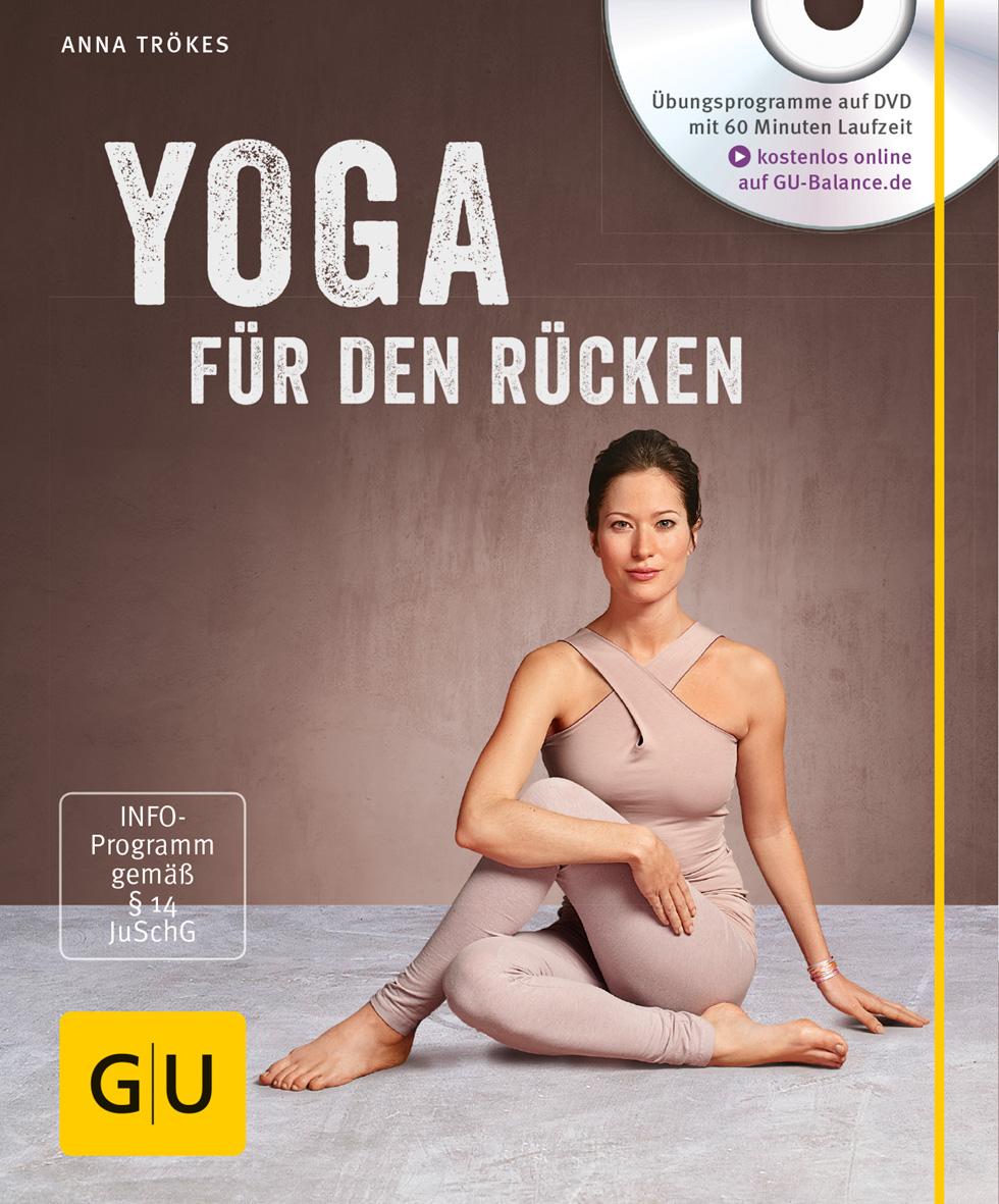 Vorderes Coverbild Yoga für den Rücken (mit DVD)