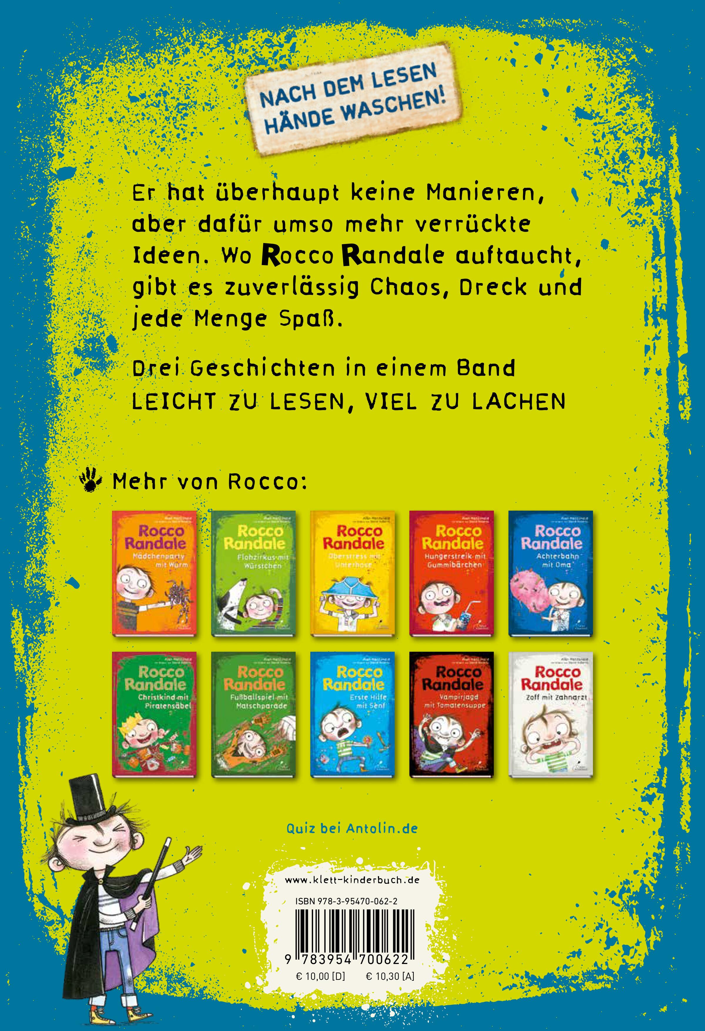 Rückseitencover Rocco Randale 08 - Politik mit Popelpanne