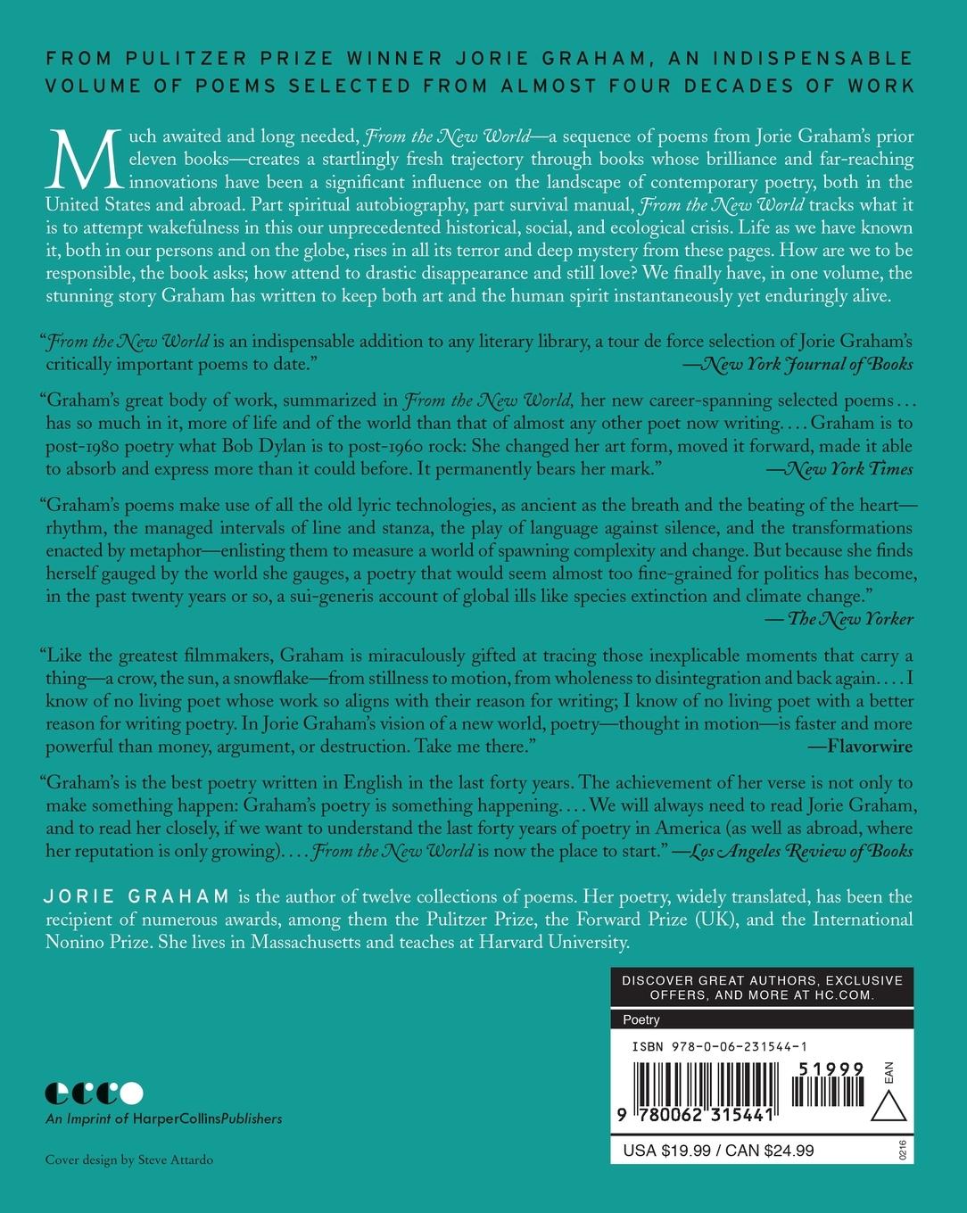 Rückseitencover From the New World