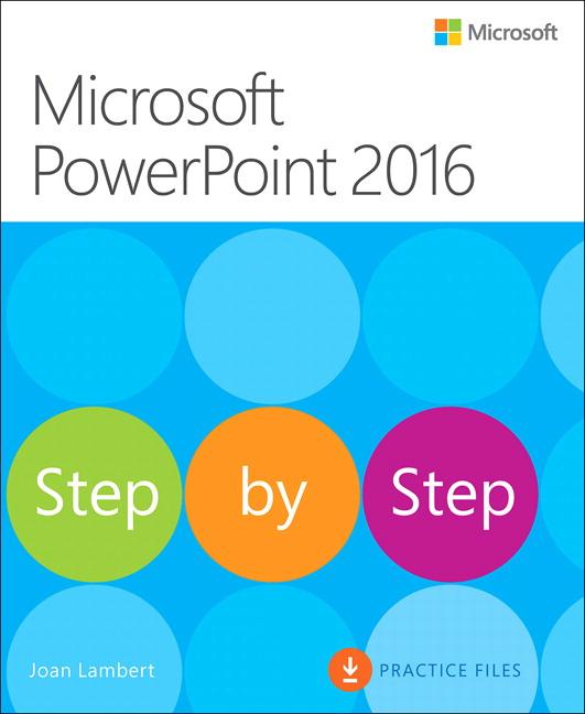 Vorderes Coverbild Microsoft PowerPoint 2016 Step by Step