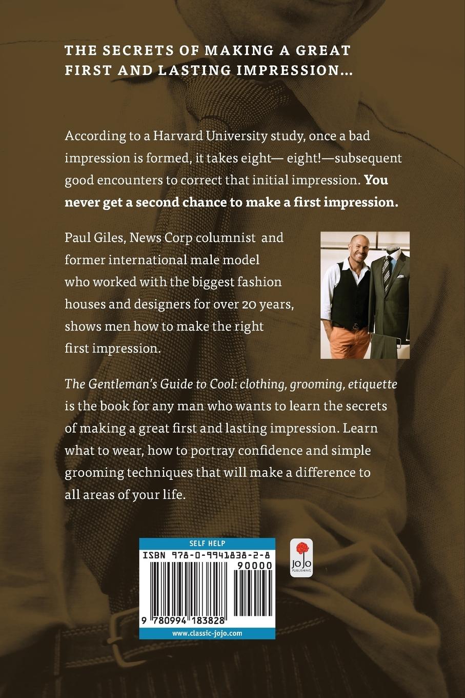 Rückseitencover The Gentleman's Guide to Cool