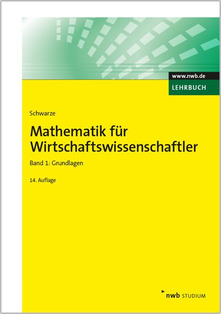 Vorderes Coverbild Mathematik für Wirtschaftswissenschaftler, Band 1