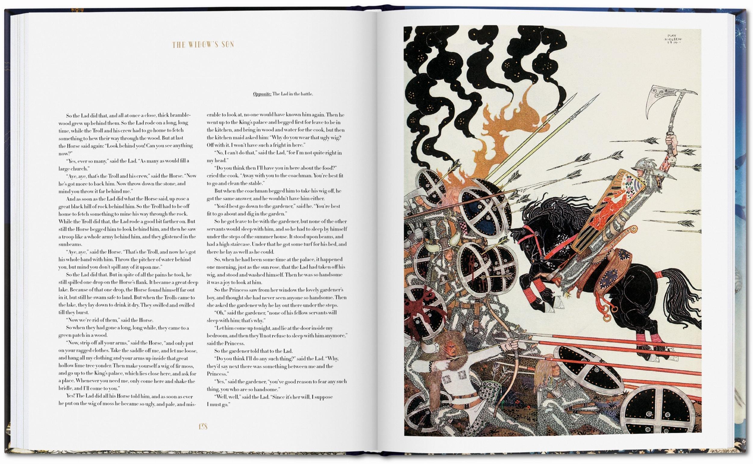 Beispielinhalt (Bild) Kay Nielsen. Östlich der Sonne und westlich des Mondes