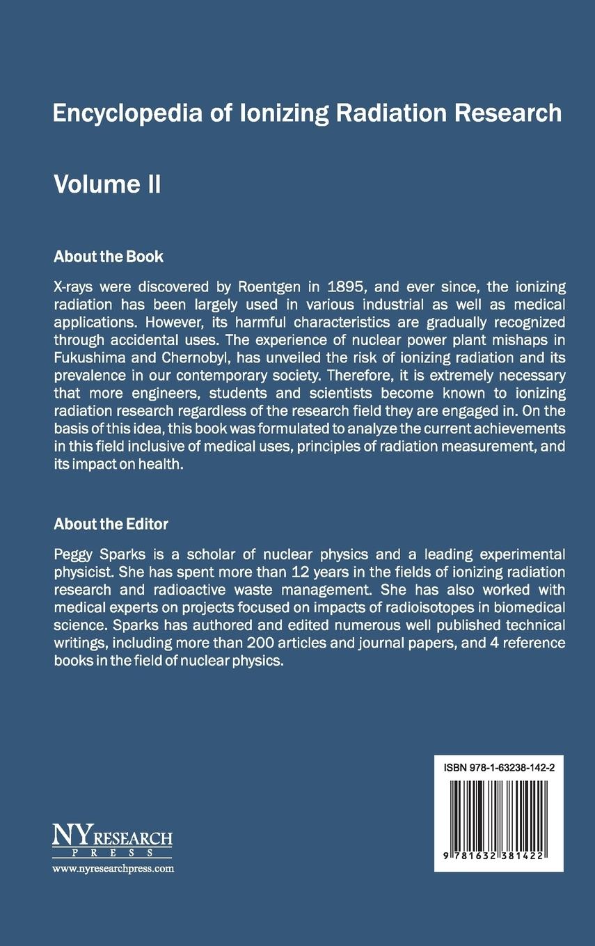 Rückseitencover Encyclopedia of Ionizing Radiation Research