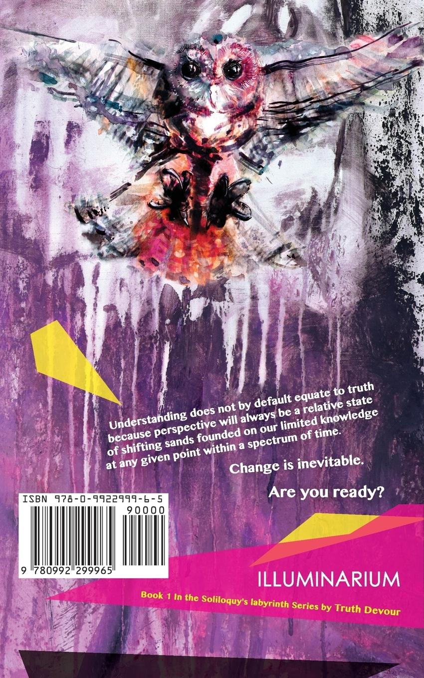 Rückseitencover Illuminarium - Book 1 - Soliloquy's Labyrinth Series