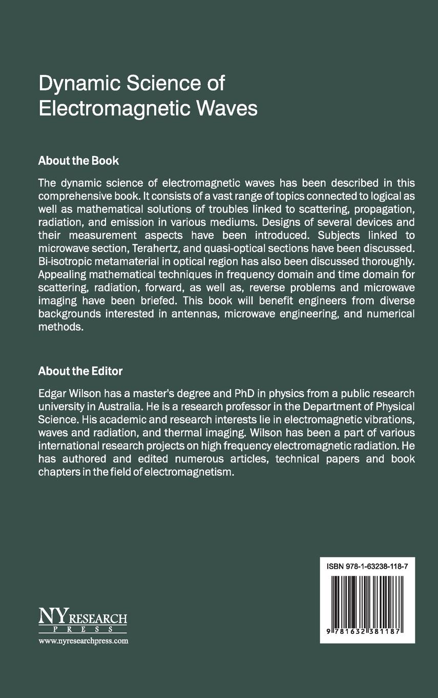 Rückseitencover Dynamic Science of Electromagnetic Waves