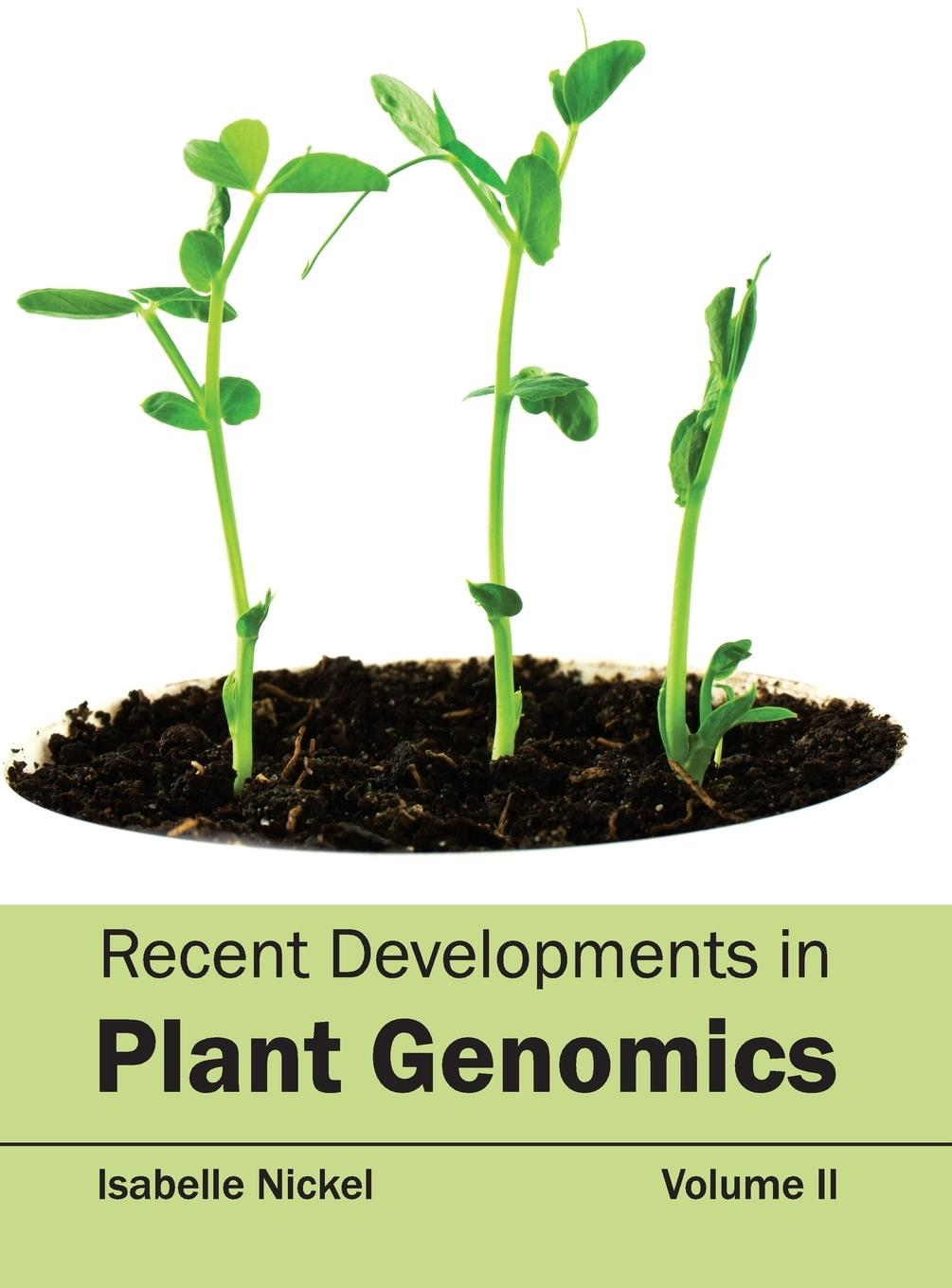 Vorderes Coverbild Recent Developments in Plant Genomics
