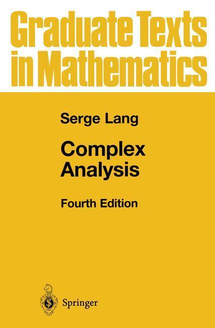 Beispielinhalt (Bild) Complex Analysis