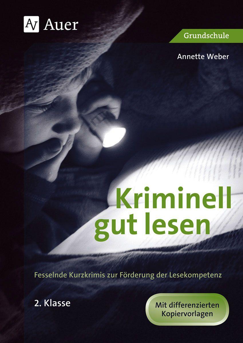 Vorderes Coverbild Kriminell gut lesen. 2. Klasse