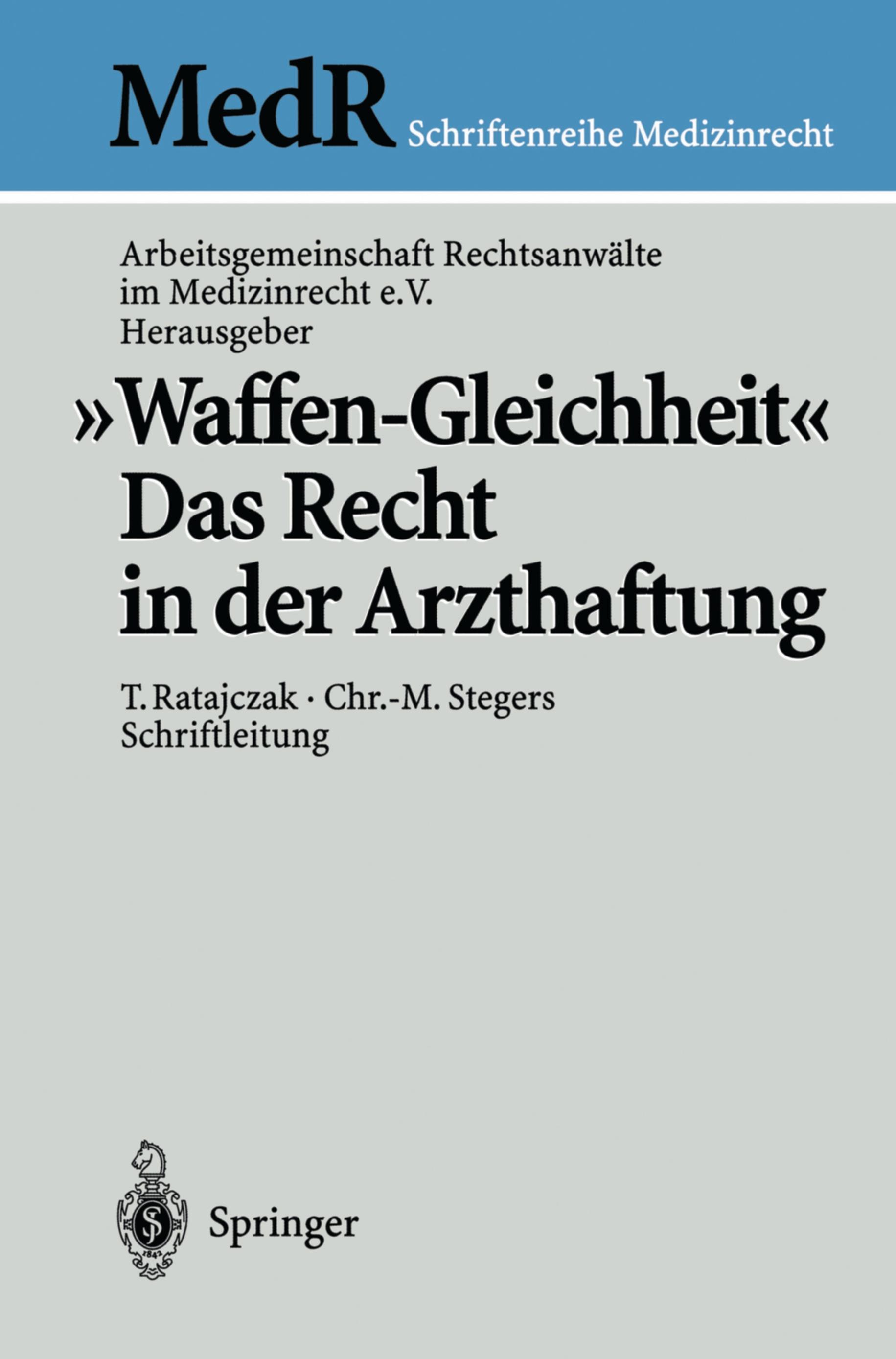 Vorderes Coverbild "Waffen-Gleichheit"