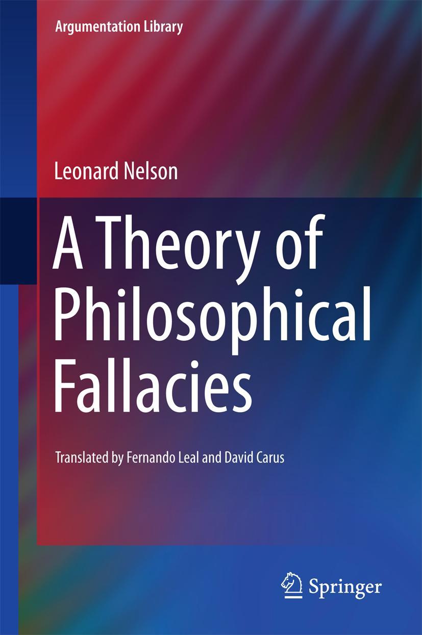 Vorderes Coverbild A Theory of Philosophical Fallacies