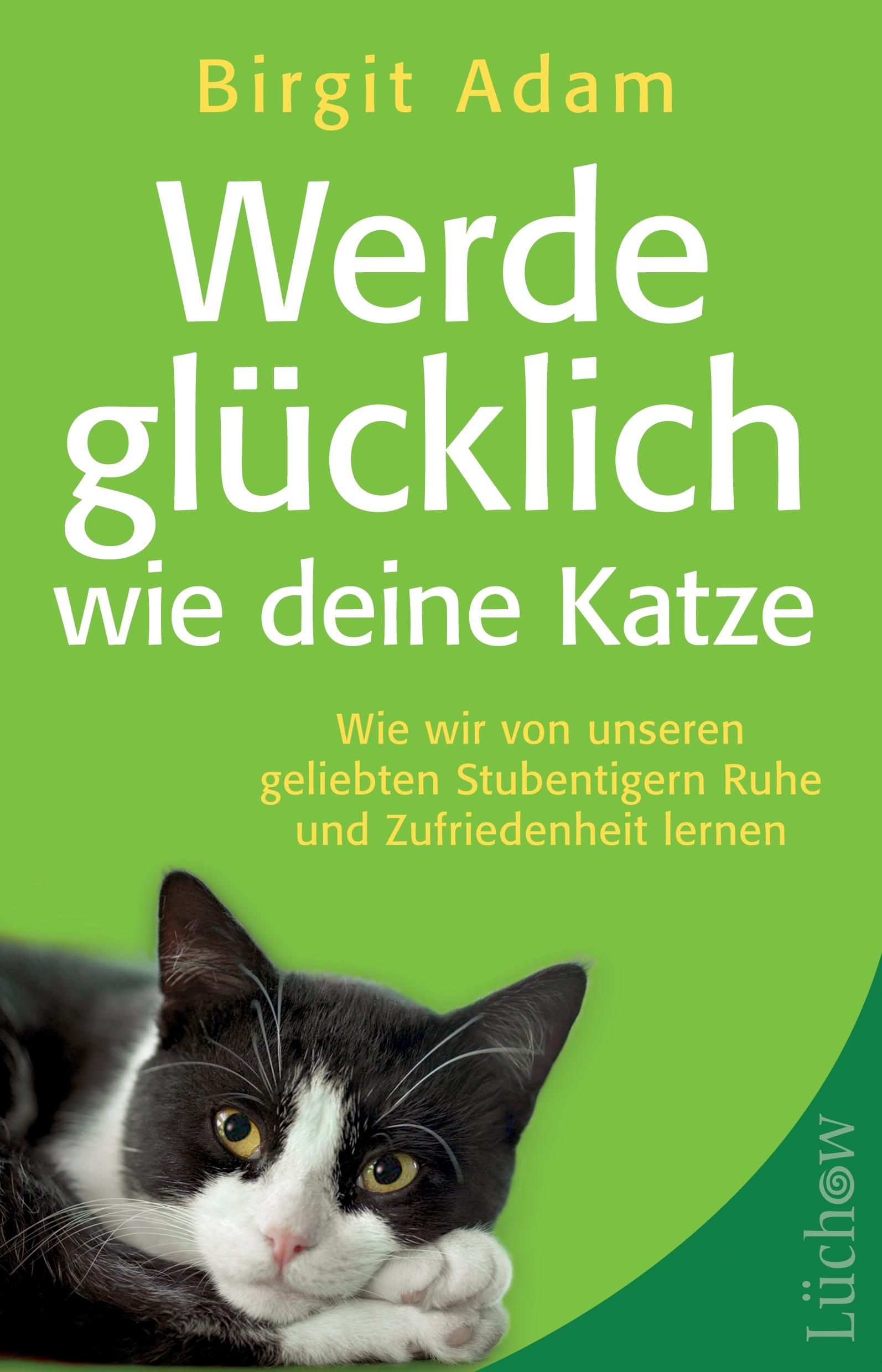 Vorderes Coverbild Werde glücklich wie deine Katze