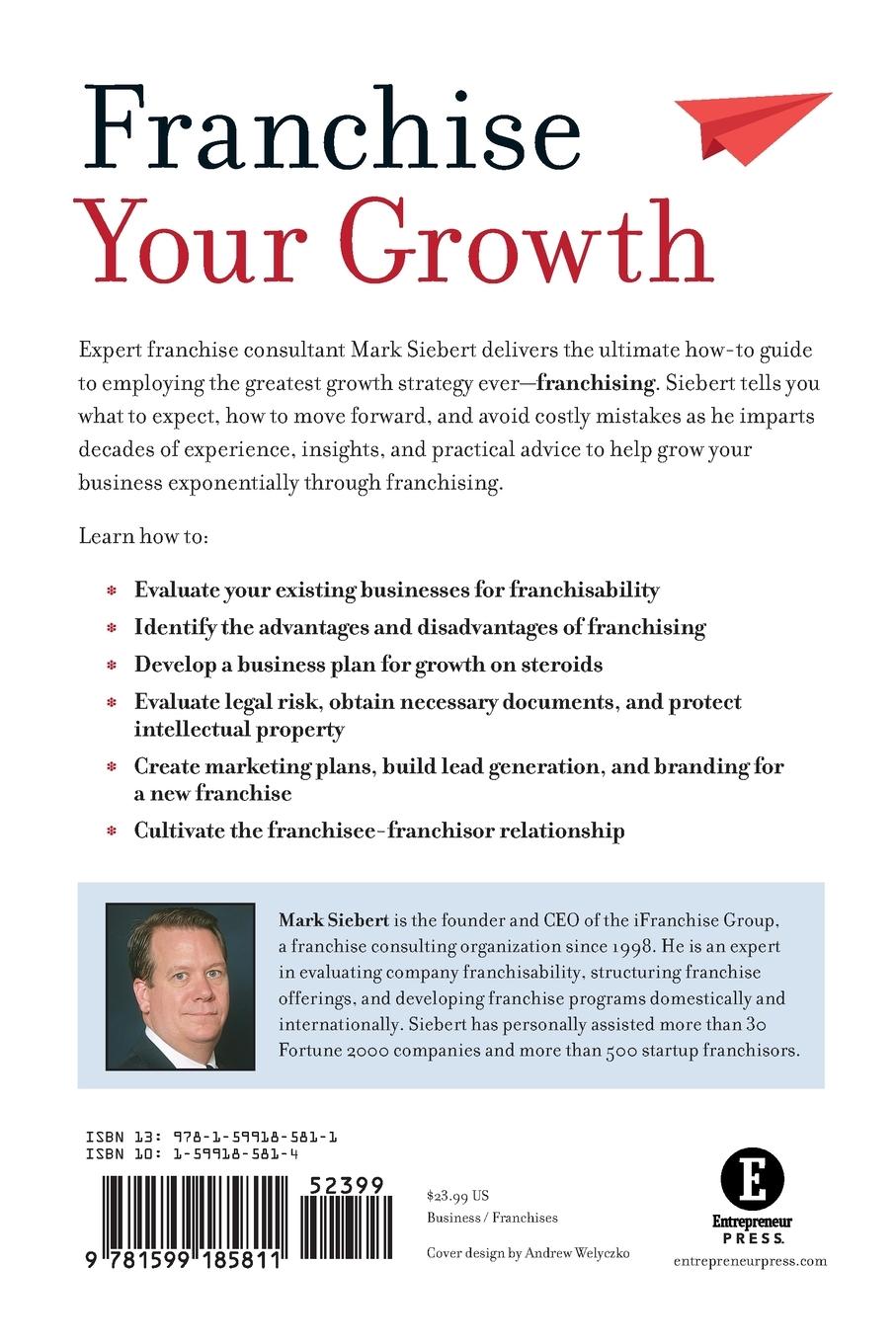 Rückseitencover Franchise Your Business