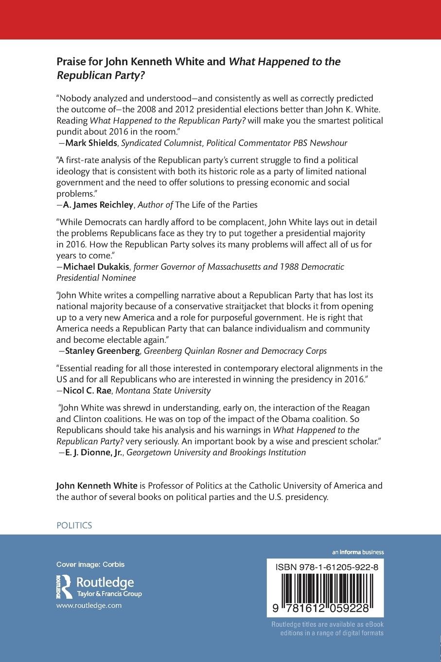 Rückseitencover What Happened to the Republican Party?