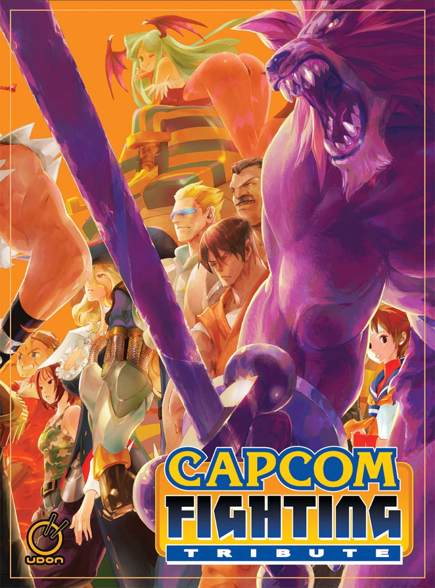 Vorderes Coverbild Capcom Fighting Tribute