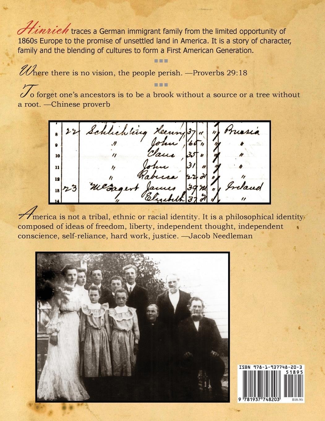 Rückseitencover Hinrich