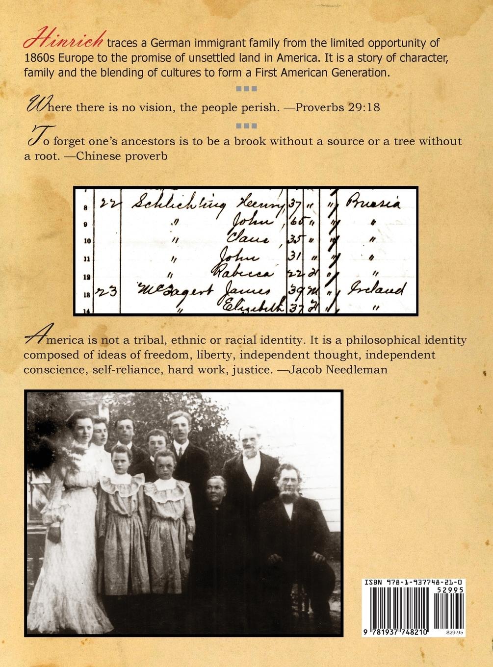 Rückseitencover Hinrich