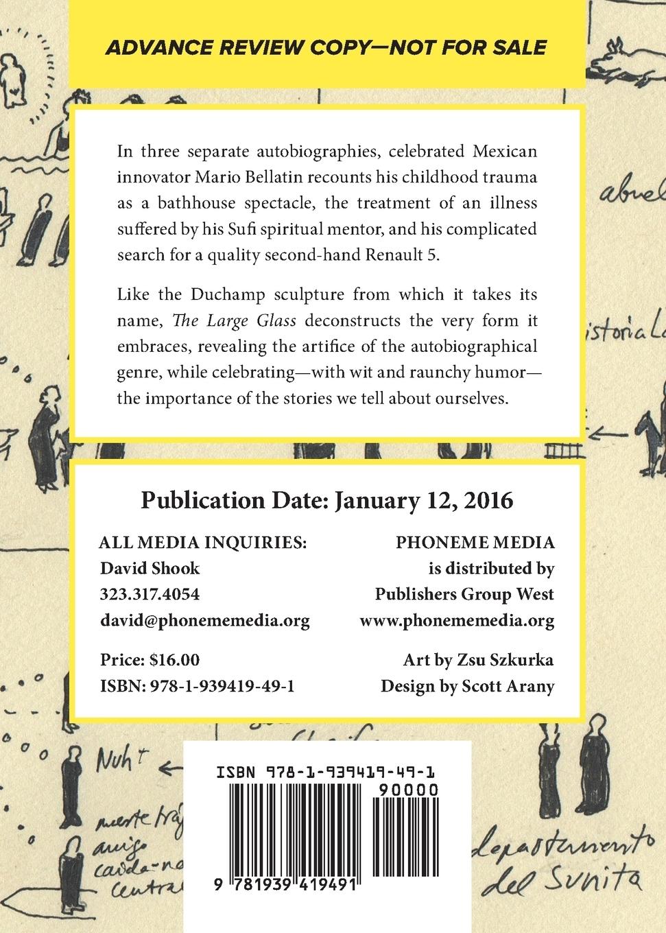 Rückseitencover The Large Glass