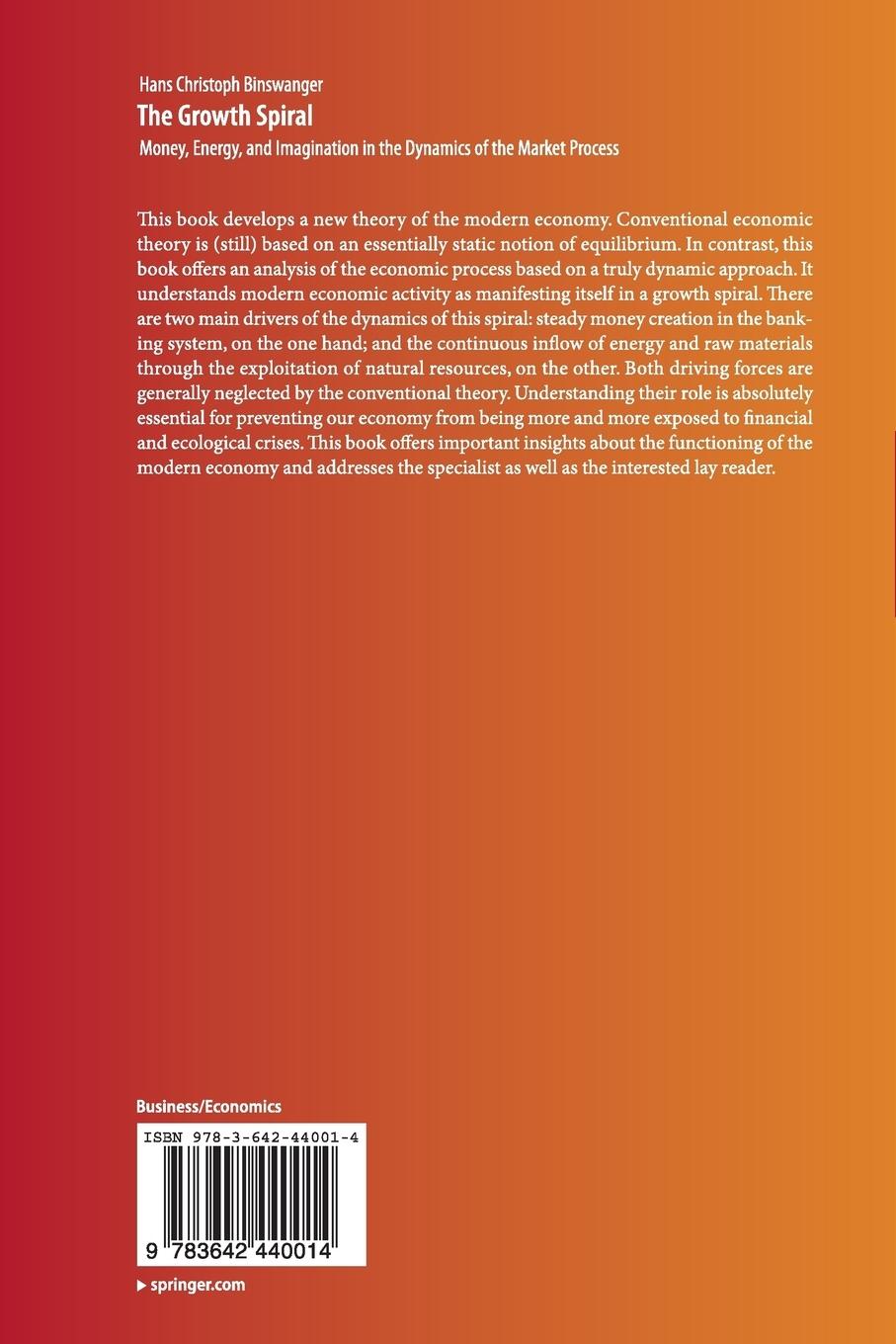 Rückseitencover The Growth Spiral