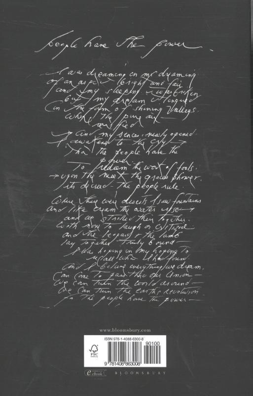 Rückseitencover Patti Smith Collected Lyrics, 1970-2015