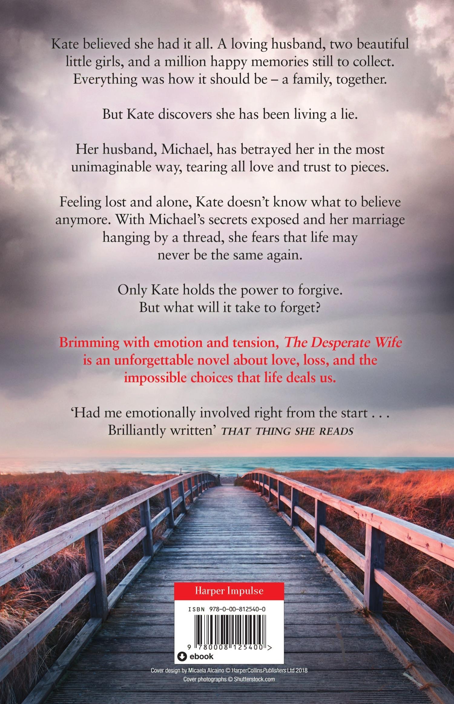 Rückseitencover The Desperate Wife