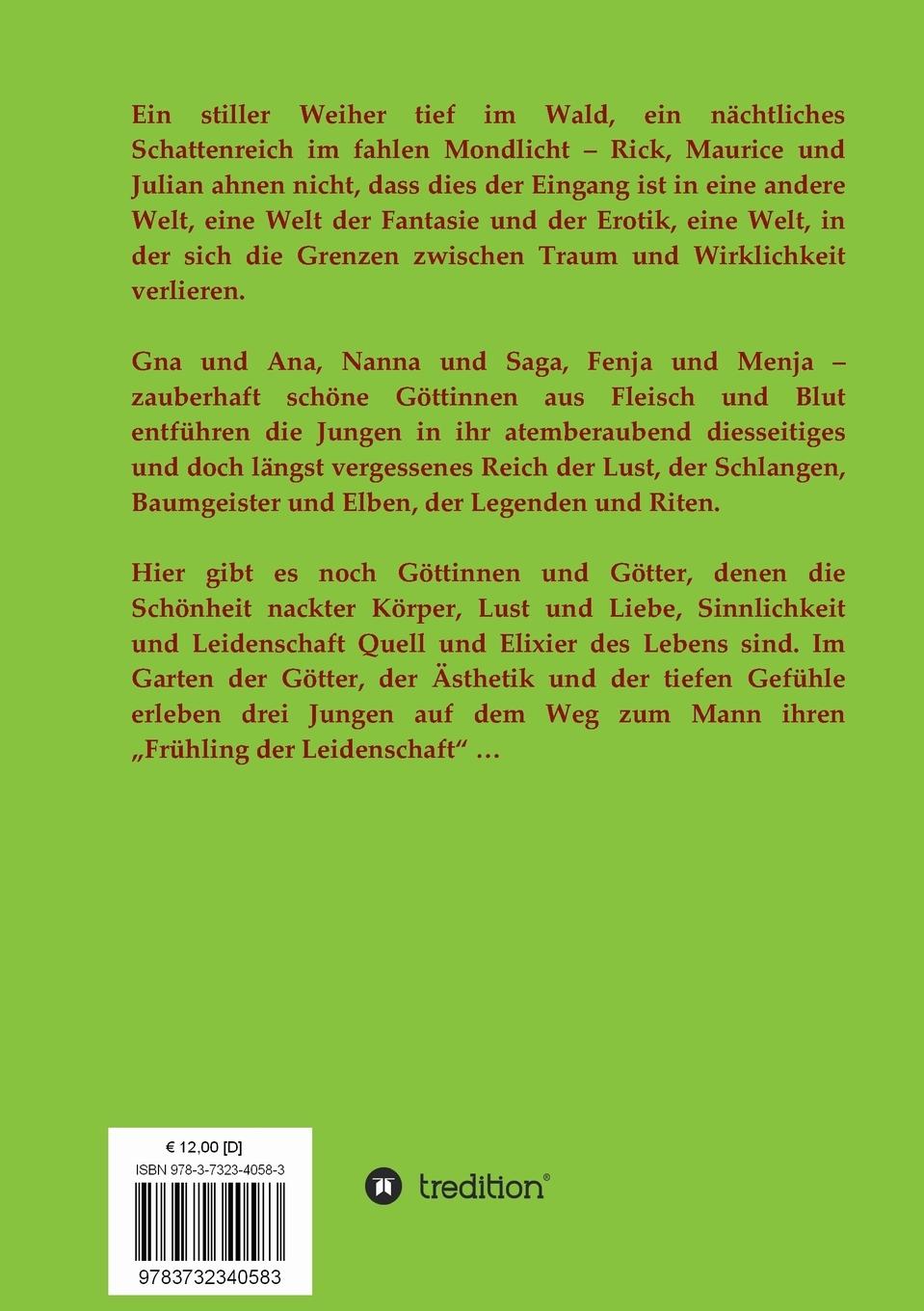 Rückseitencover Im Frühling der Leidenschaft