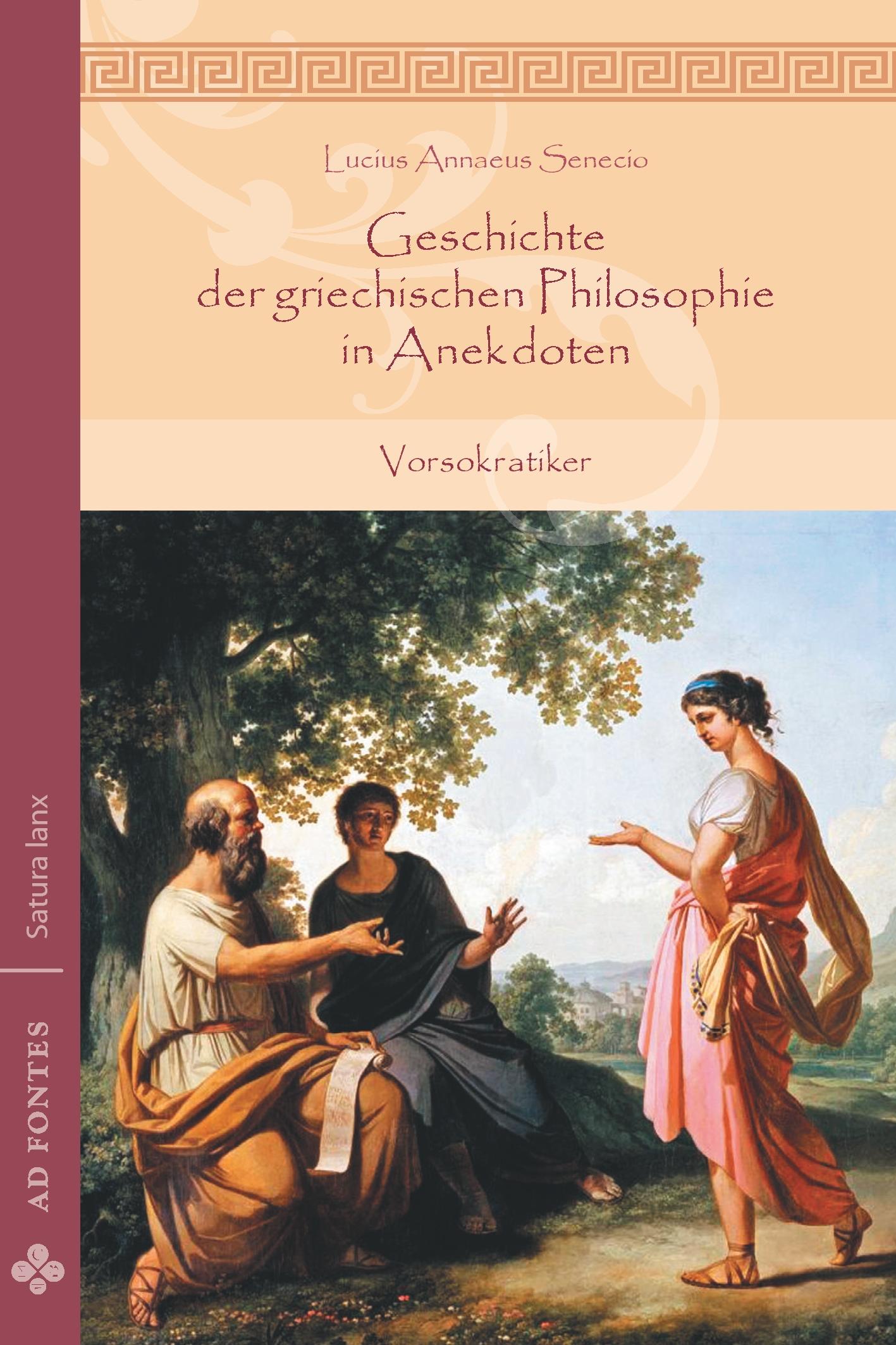 Vorderes Coverbild Geschichte der griechischen Philosophie in Anekdoten