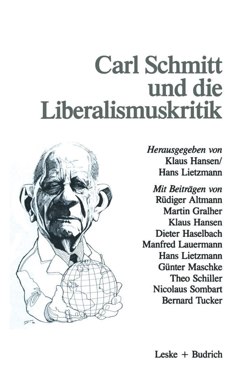 Vorderes Coverbild Carl Schmitt und die Liberalismuskritik