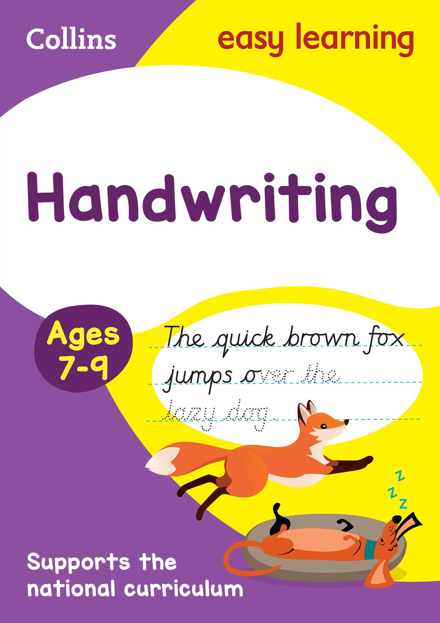 Vorderes Coverbild Handwriting: Ages 7-9