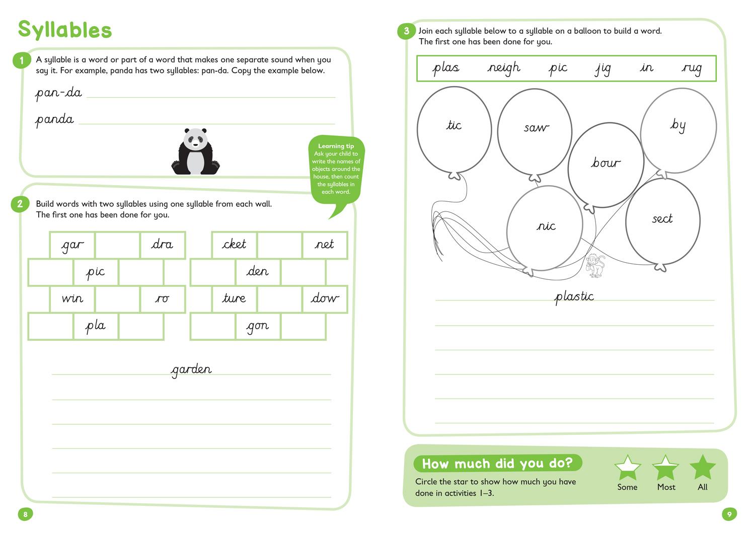 Beispielinhalt (Bild) Handwriting Bumper Book: Ages 7-9