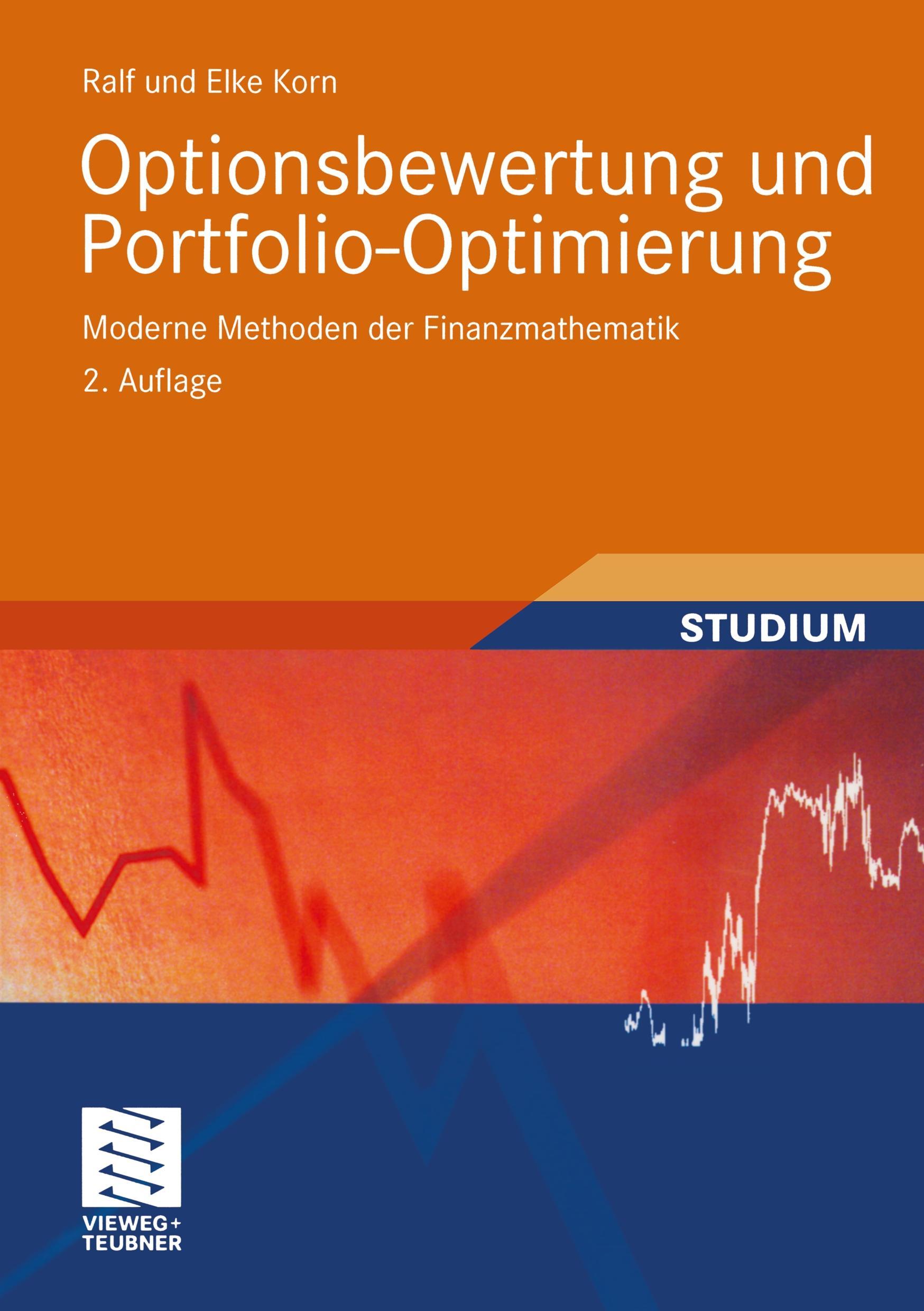 Vorderes Coverbild Optionsbewertung und Portfolio-Optimierung