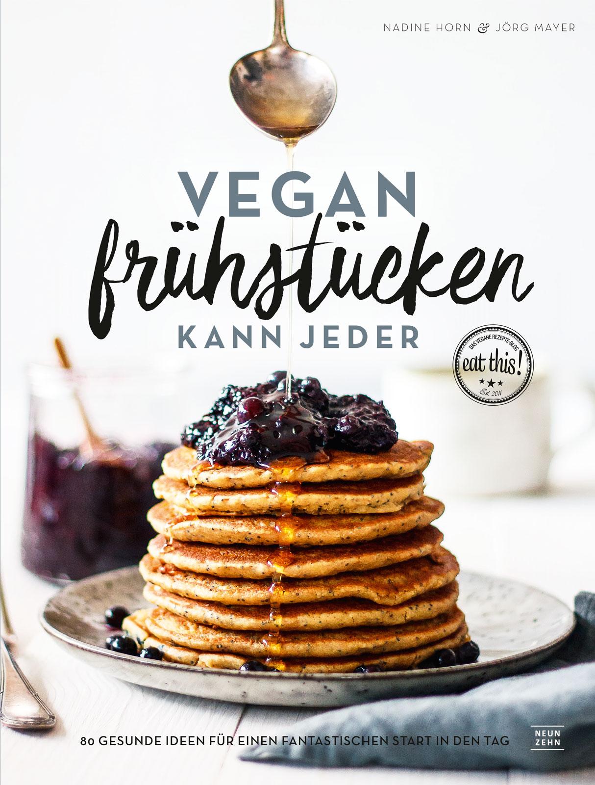 Vorderes Coverbild Vegan frühstücken kann jeder