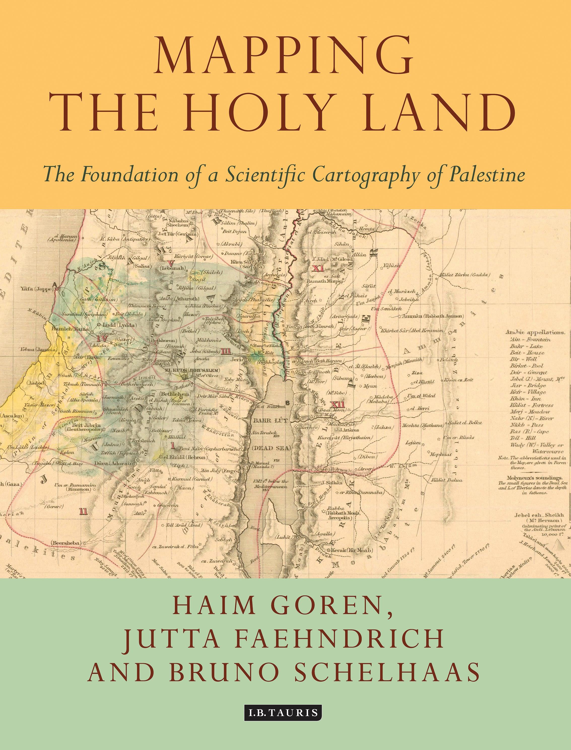 Vorderes Coverbild Mapping the Holy Land
