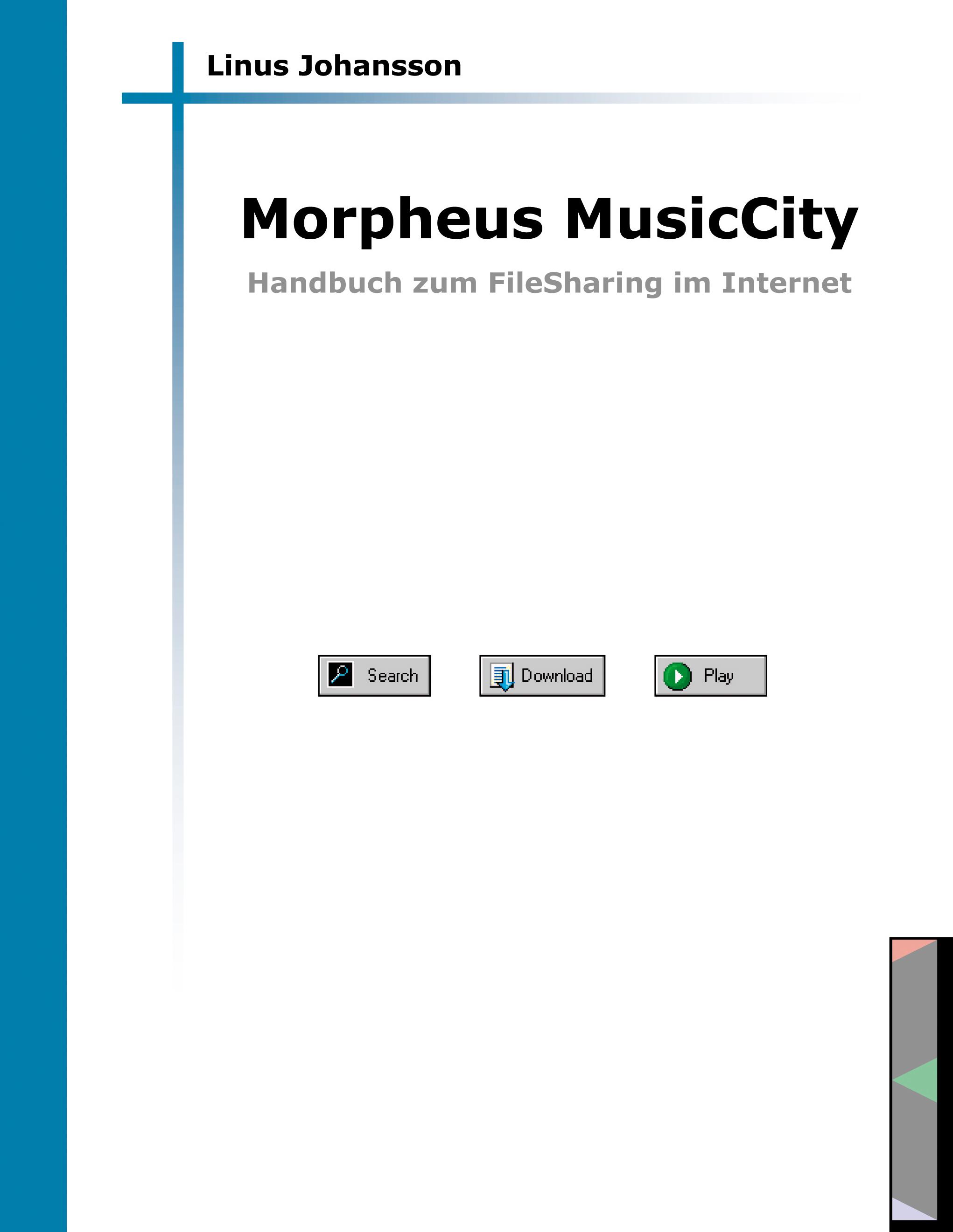 Vorderes Coverbild Morpheus MusicCity