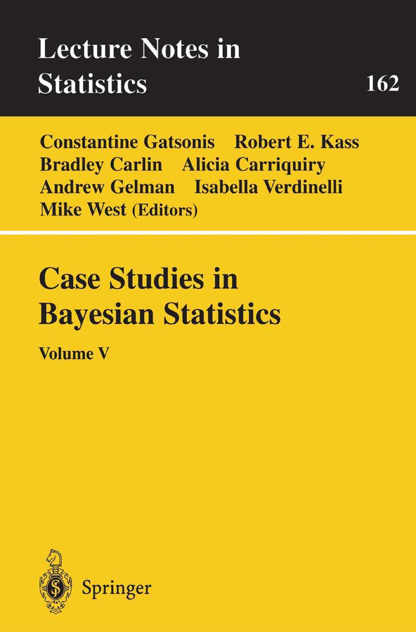Vorderes Coverbild Case Studies in Bayesian Statistics