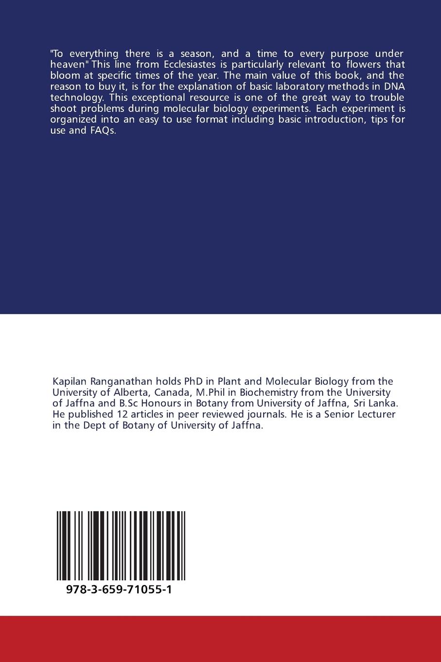 Rückseitencover Laboratory Manual of Molecular Biology