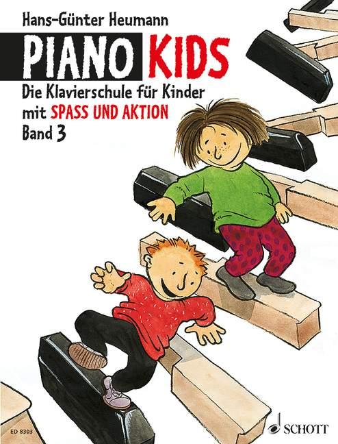 Vorderes Coverbild Piano Kids  Band 3 + Aktionsbuch 3. Klavier
