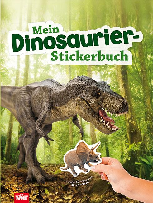 Vorderes Coverbild Mein Dinosaurier-Stickerbuch