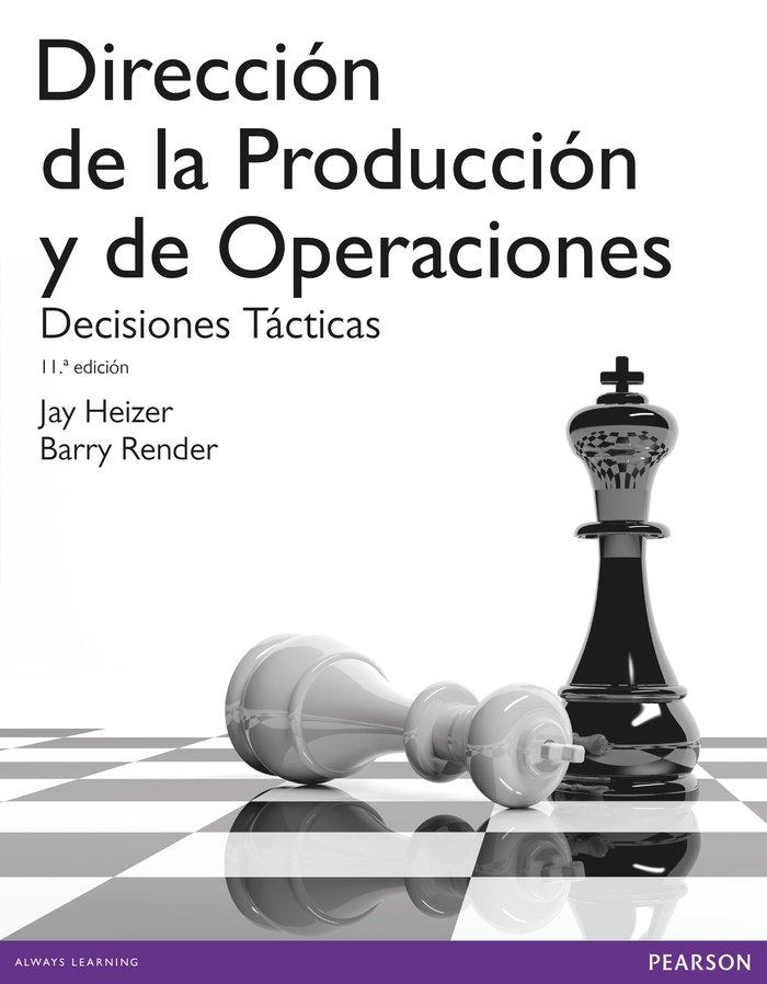 Vorderes Coverbild Dirección de la producción y operaciones tácticas