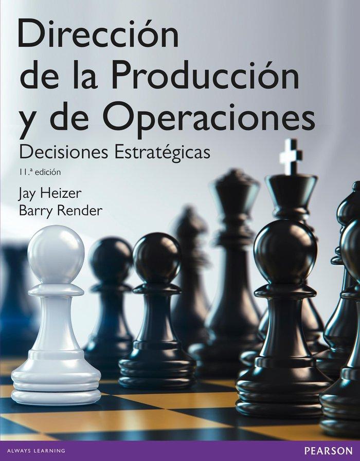 Vorderes Coverbild Dirección de la producción y operaciones estratégicas