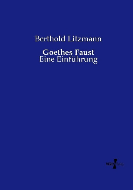 Vorderes Coverbild Goethes Faust