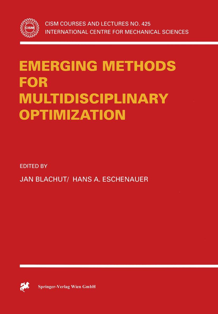 Vorderes Coverbild Emerging Methods for Multidisciplinary Optimization